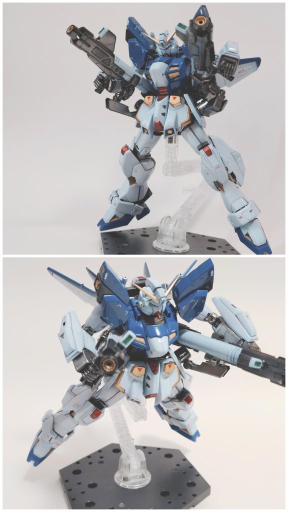 ガンマット少佐「腰に2門のハイパワービームを持つ白いMS・・・」「ラフレシアを倒したという・・・F91か！」ウォルフ「F91じゃねぇ！！この機体はガンダム・・・」「F90Ⅲだーー！！」