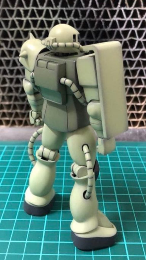 グラデーション塗装です。
