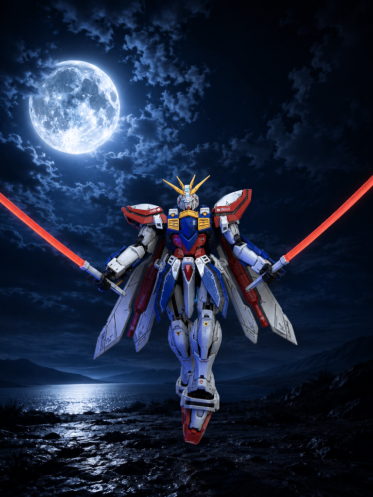 RG ゴッドガンダム–3枚目/制作者：しめじver.2.1