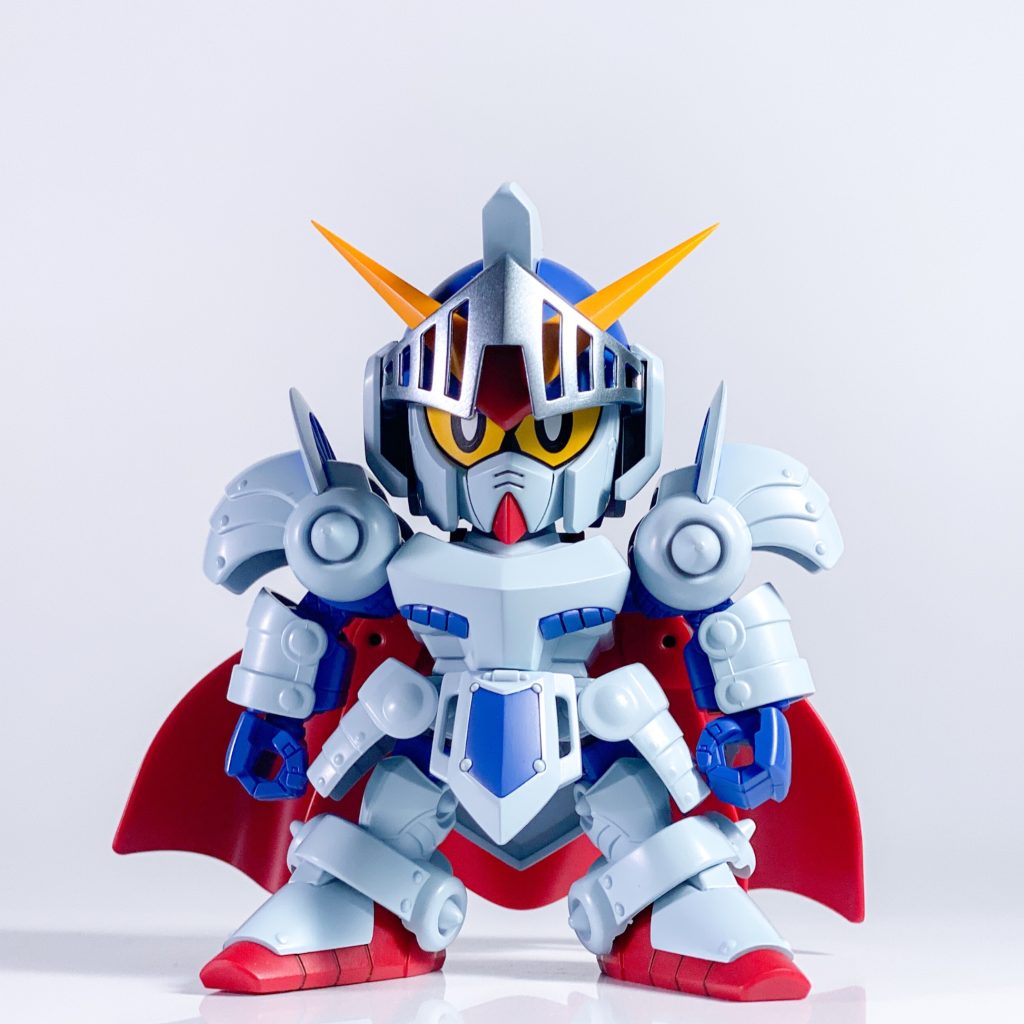 レジェンドbb &nbsp;&nbsp;騎士ガンダム3体目の制作でございます！笑今回はイラストのカラーリングを参考に塗装しました。