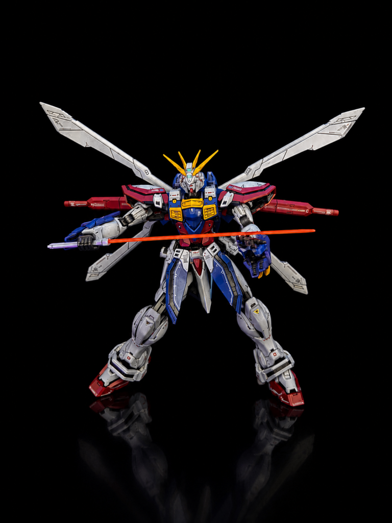 RG ゴッドガンダム–4枚目/制作者：しめじver.2.1