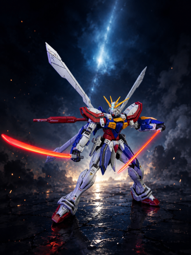 RG ゴッドガンダム–5枚目/制作者：しめじver.2.1