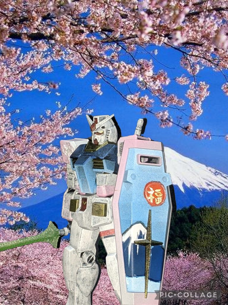 なんのかんので、思いつくままやったら…こんなんでましたけど〜(gundam-kao3)