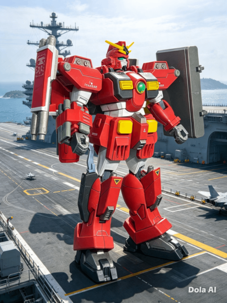 旧キット　ガンダムレオパルドデストロイ–5枚目/制作者：丸五ワークス