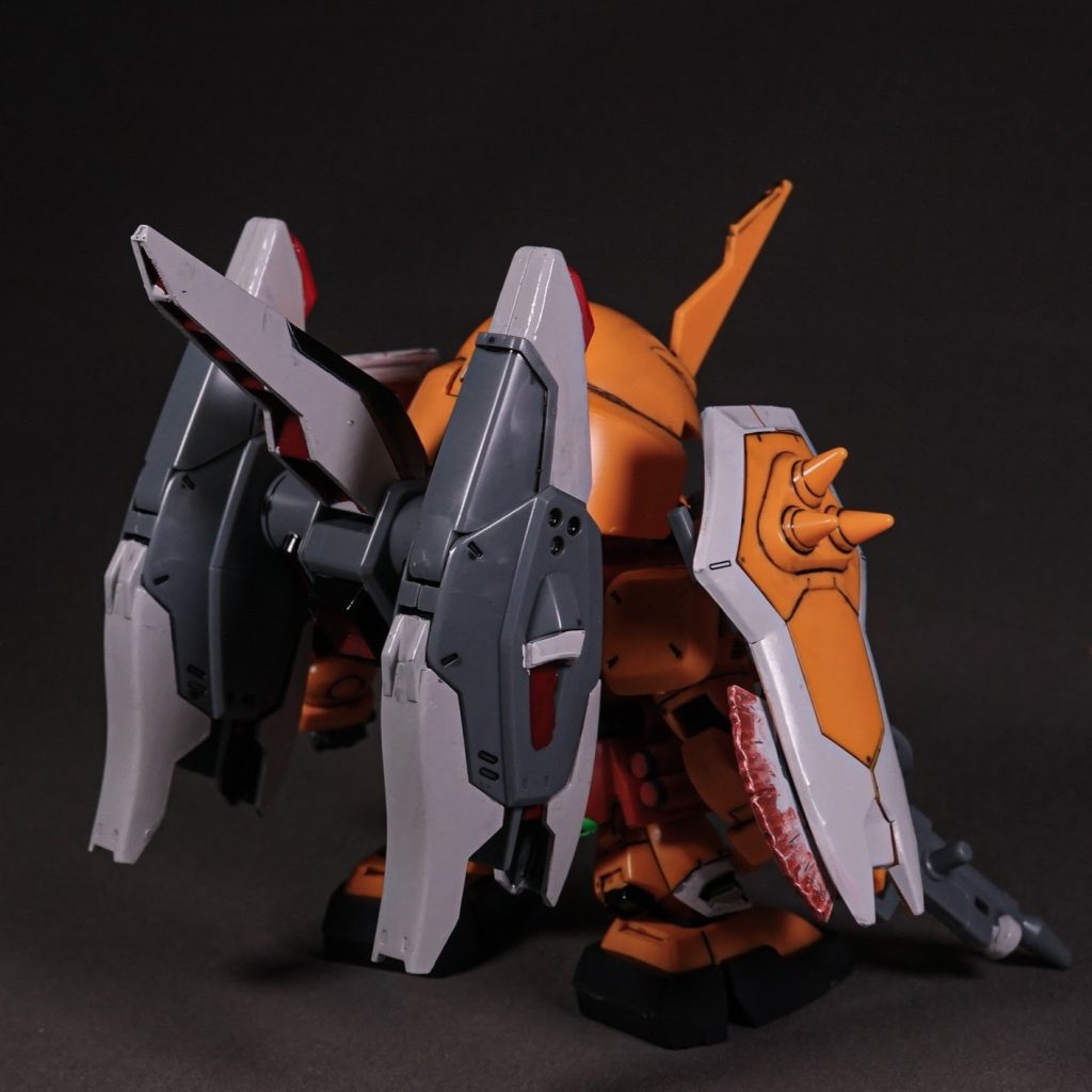 BB戦士 ブレイズザクファントム（ハイネ専用機）–3枚目/制作者：しるばにあ