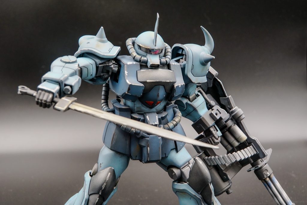 MG 1/100 グフカスタム–2枚目/制作者：Chuck