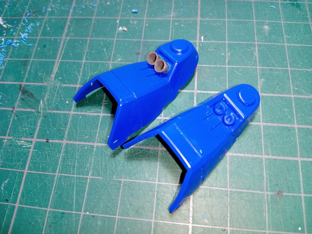 脚部側面ディティール変更&nbsp;