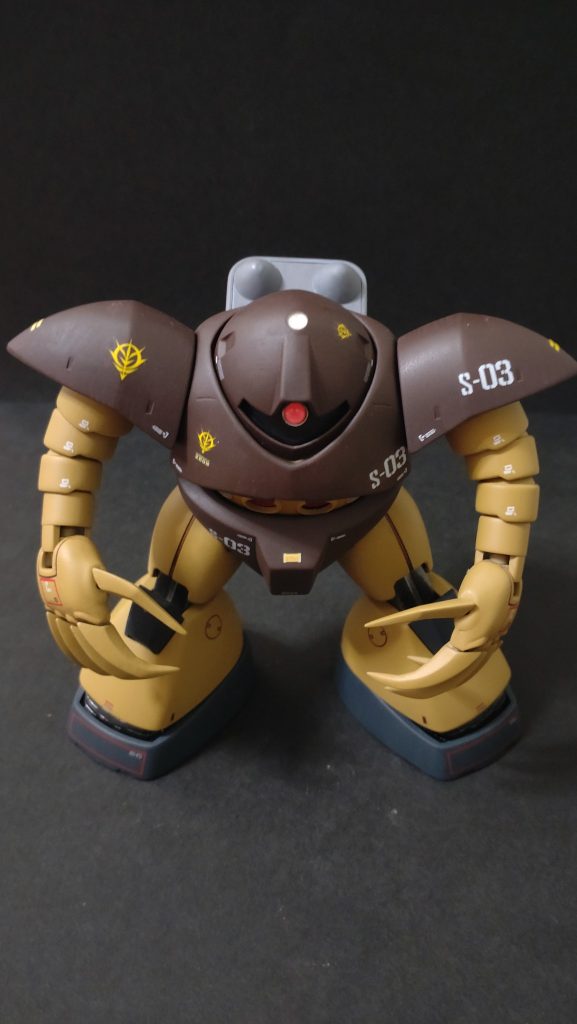 HG ゴッグ【筆塗り全塗装】–4枚目/制作者：一筆奏上