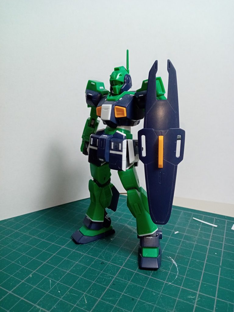 サフ前撮影後に頭部のアンテナを作り替えました&nbsp;