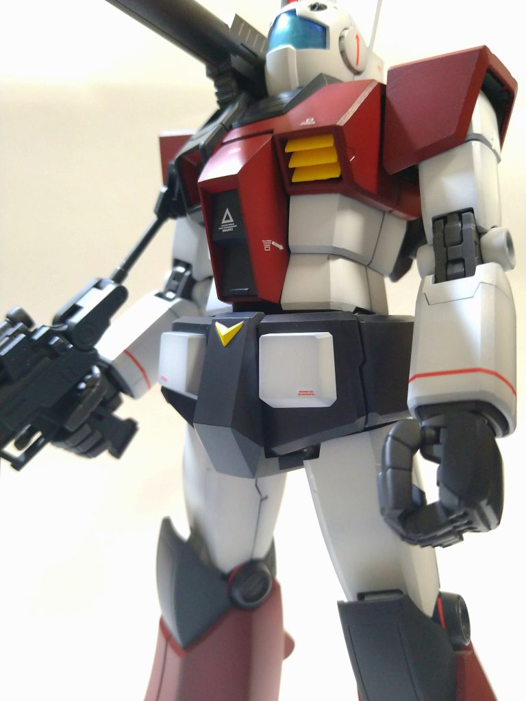 ライフル撃つにはジェネレーターをコア・ファイターにすれば良いとして。ジャブローに有ったコアブロックをGMに移植しましたとさ、めでたしめでたし。