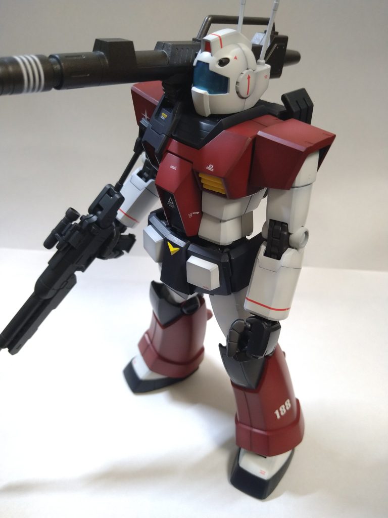 ライフルも撃てるようになりました。後でシールドとコア・ファイター作ります。