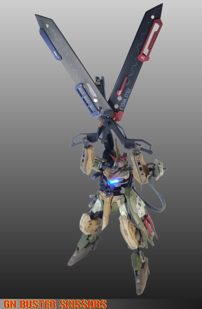 ＊さーしースーさんより提供いただいたネタ発動！Ike主任：秘儀GNバスターシザース！！！助手A：（おいおい何が始まった？😱）Ike主任：そして、トランザム！！🤩
