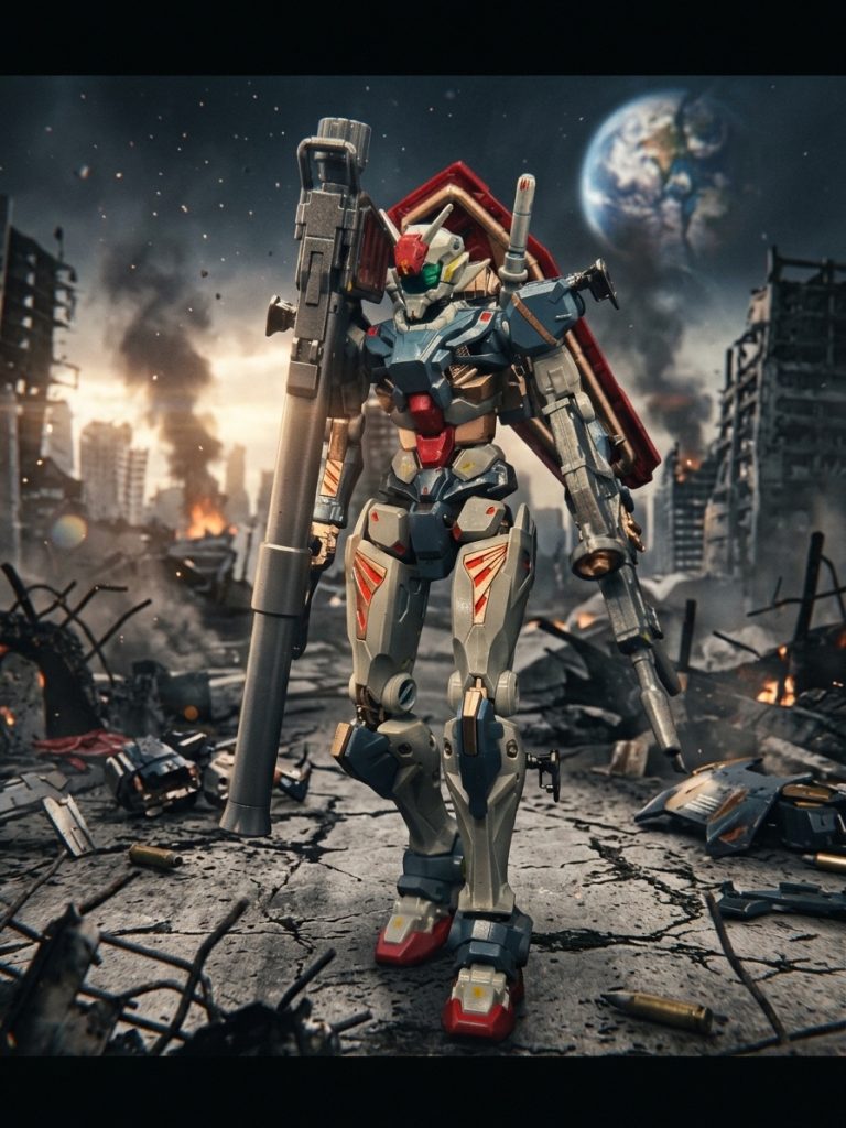 月面をテラフォーミングして大気があるってイメージ？AIの想像力というか、みんなの想像力が逞しいってことかも