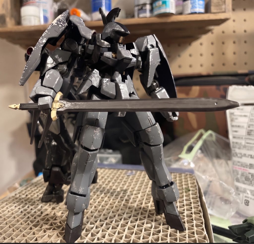 こちらはAIでグレイズリッター(シャドウ所属)カラーにしました