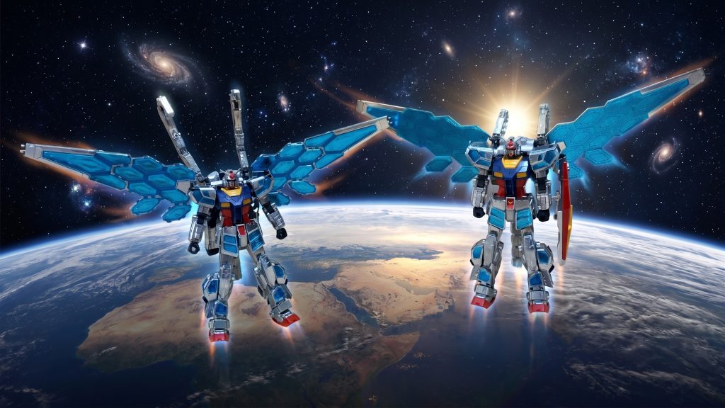 羽付きは、宇宙と地球の間を、ふわふわしているイメージ