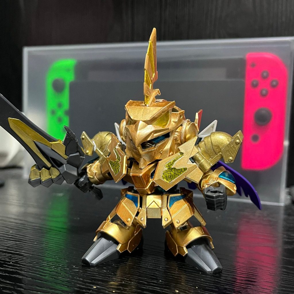 純金の鳳凰騎士。騎士フェニックスガンダム (通常モード。)–3枚目/制作者：@Singsin23210326