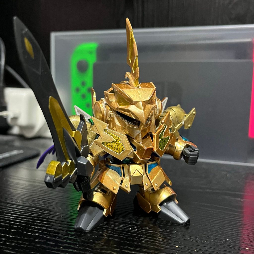純金の鳳凰騎士。騎士フェニックスガンダム (通常モード。)–2枚目/制作者：@Singsin23210326