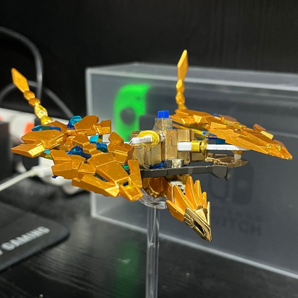 純金の鳳凰騎士。騎士フェニックスガンダム (通常モード。)–5枚目/制作者：@Singsin23210326