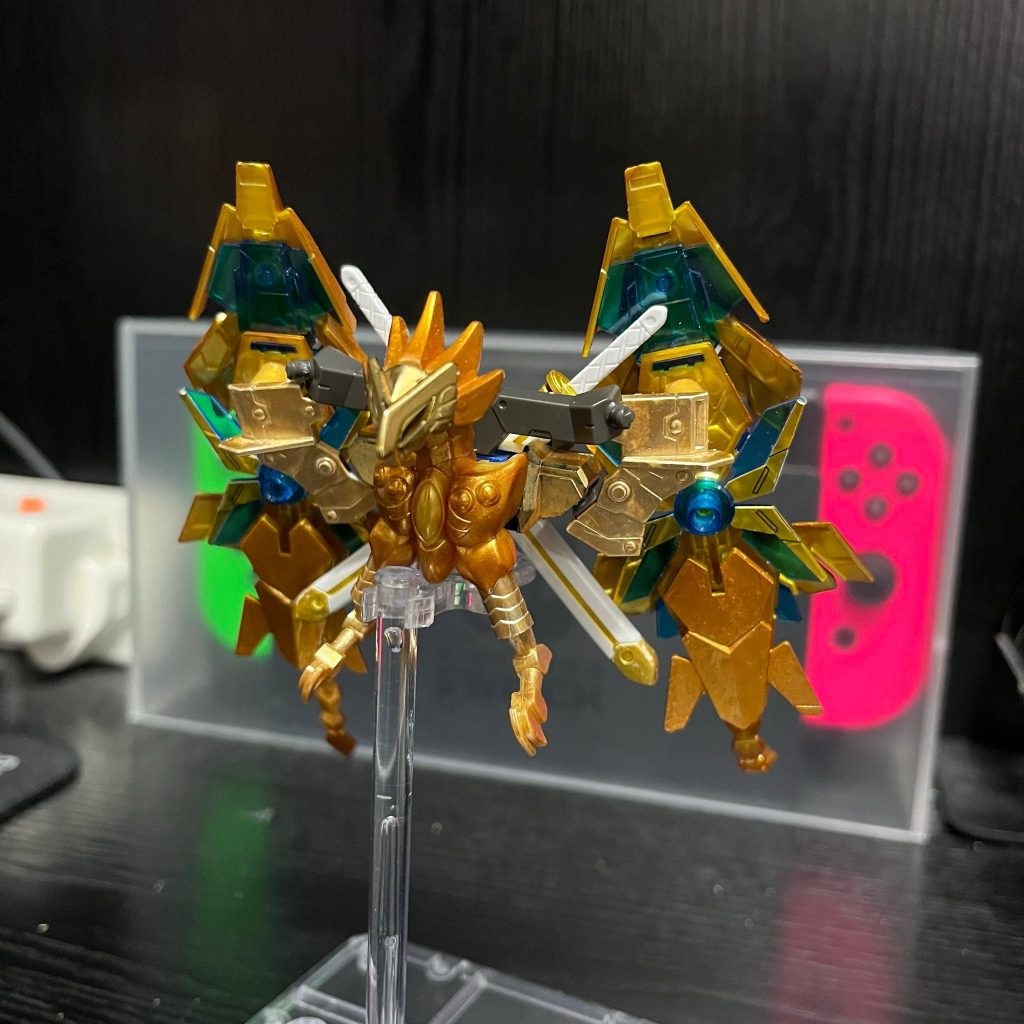 純金の鳳凰騎士。騎士フェニックスガンダム (通常モード。)–6枚目/制作者：@Singsin23210326