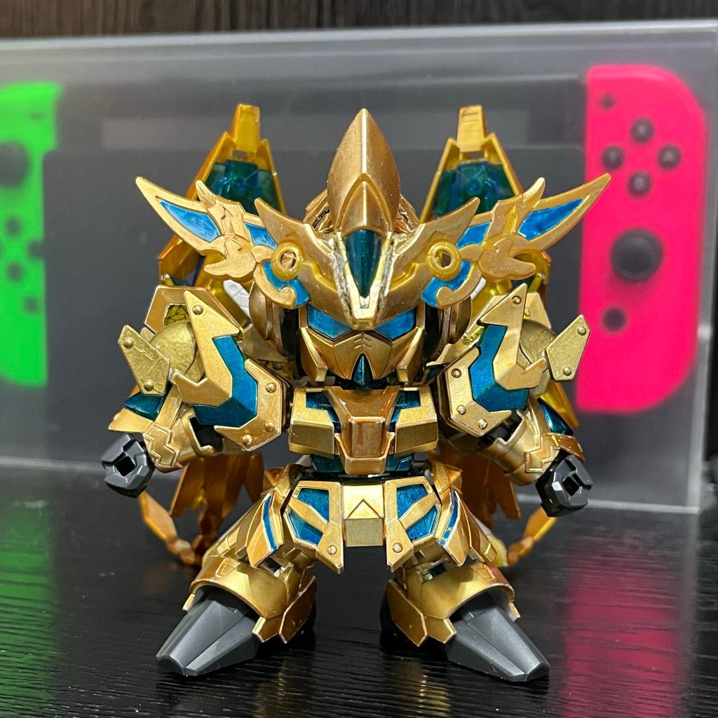 純金の鳳凰騎士。騎士フェニックスガンダム (爆発モード。)–3枚目/制作者：@Singsin23210326