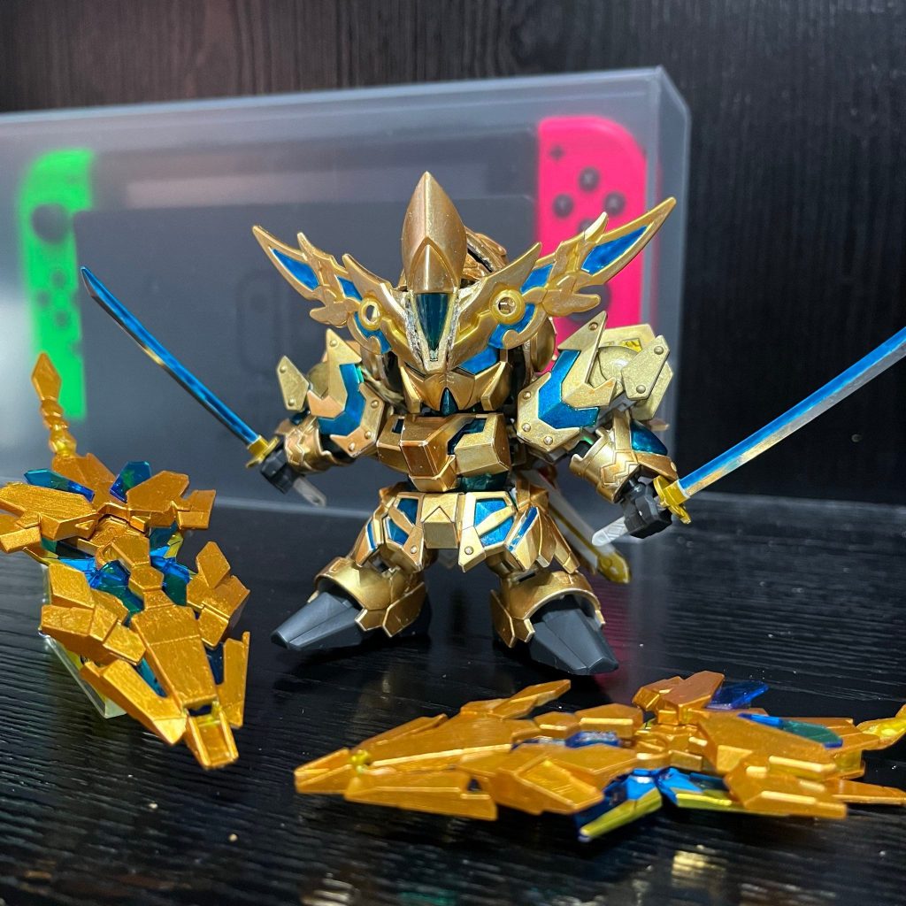 純金の鳳凰騎士。騎士フェニックスガンダム (爆発モード。)–6枚目/制作者：@Singsin23210326