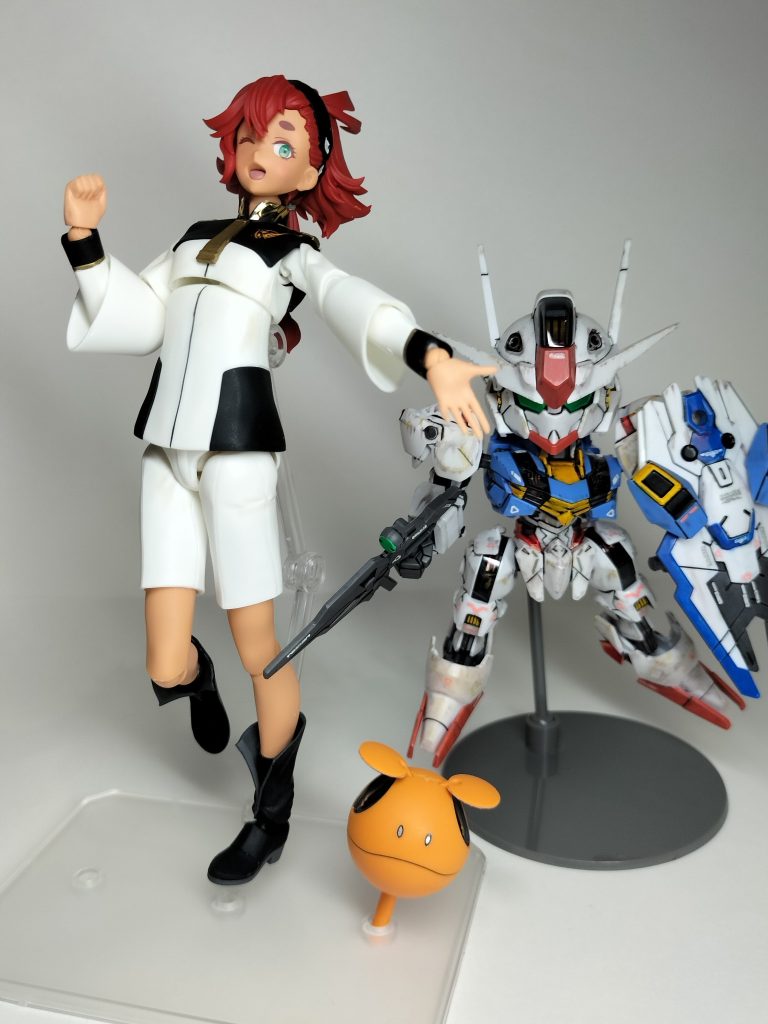 キャンペーンでまんまと水星キットに沼ってしまいました(gundam-kao5)