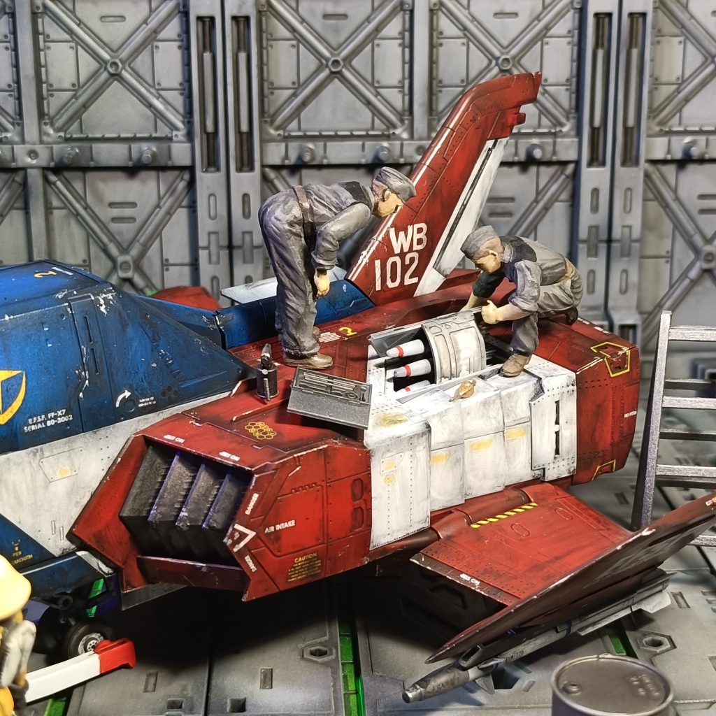 コアファイター　1/35–8枚目/制作者：孤独のプラモ
