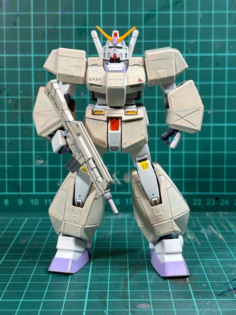先週の続きで、ボディカラーBでチョバムアーマーを塗装