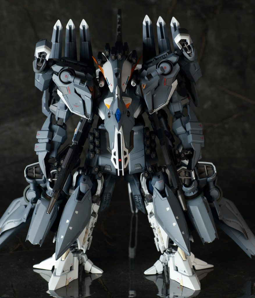 全体像。デカブツキットでディテールも複雑なのであまり手を加えずに製作しました。