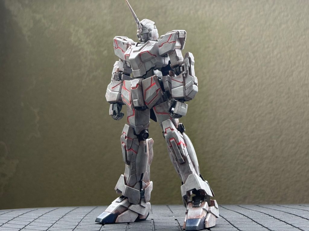 HGUC 1/144 ユニコーンガンダム ユニコーンモード–4枚目/制作者：mal