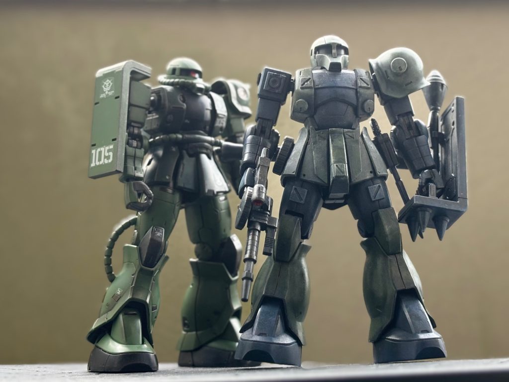 HGUC 1/144 ザクI–8枚目/制作者：mal