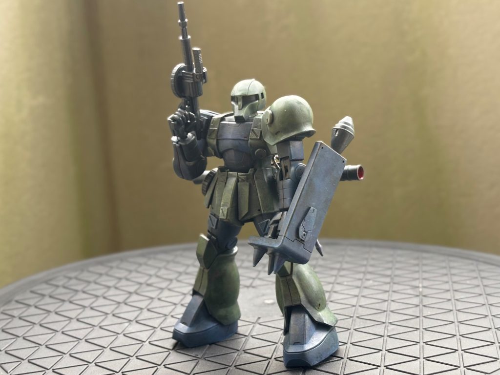 HGUC 1/144 ザクI–5枚目/制作者：mal