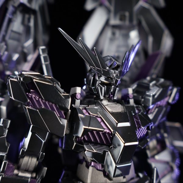 HGUC 1/144 ユニコーンガンダム3号機 フェネクス  銀メッキ風仕上げ