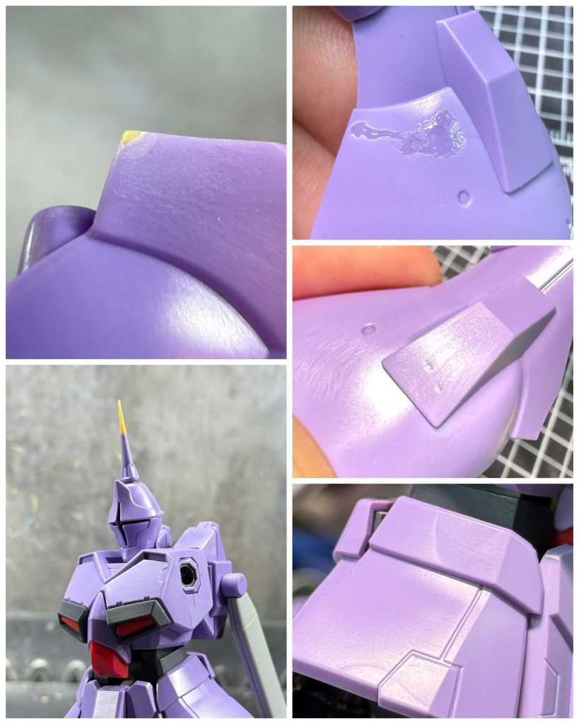 HG 1/144  ギャン・クリーガ, Gyan Krieger 全塗装完成品–2枚目/制作者：Edicine