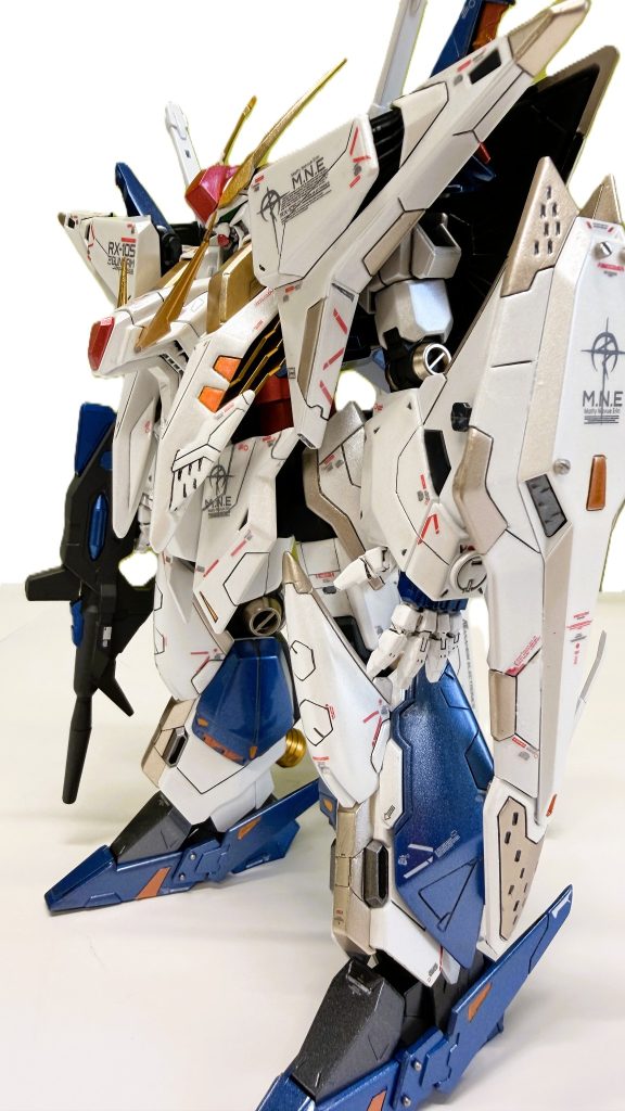 クスィーガンダム　パール塗装