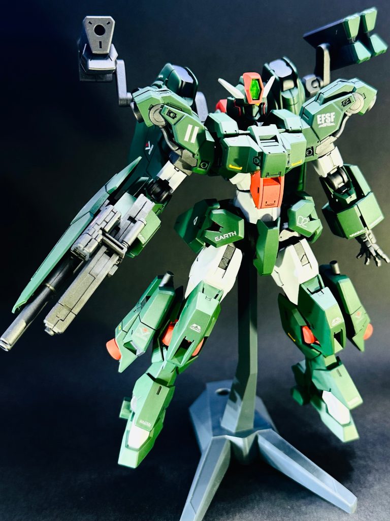 レッドウォーリアを作るならもう一体、と思い制作しました！ガンヴォルヴァをベースにデミバーディング、ミラソウル社ユニット、ザウォートヘヴィとルブリスウルを使用してます！