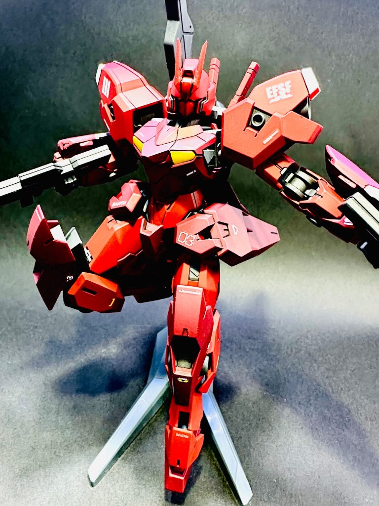 という事でガンドレッドウォーリアでした！思いつきで、しかも簡単なミキシングで制作しましたが、思ったよりレッドウォーリアらしく完成出来て感無量です&nbsp;ここまで見ていただきありがとうございました！！