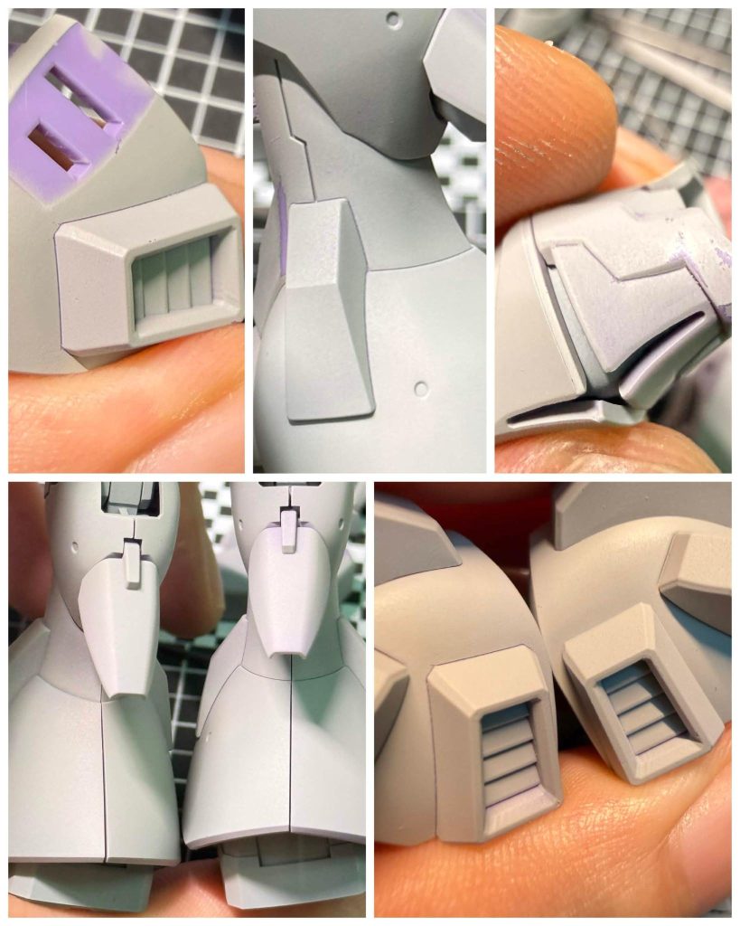 HG 1/144  ギャン・クリーガ, Gyan Krieger 全塗装完成品–3枚目/制作者：Edicine
