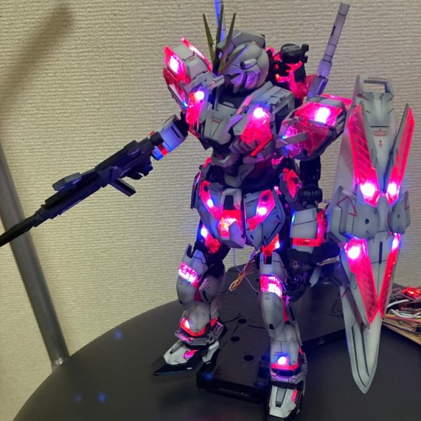 MGナラティブガンダムC装備　電飾　プログラム付