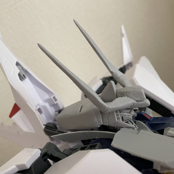 盛ったパテを少し削ってAIにサーフェイサーチェック&nbsp;（6枚目）