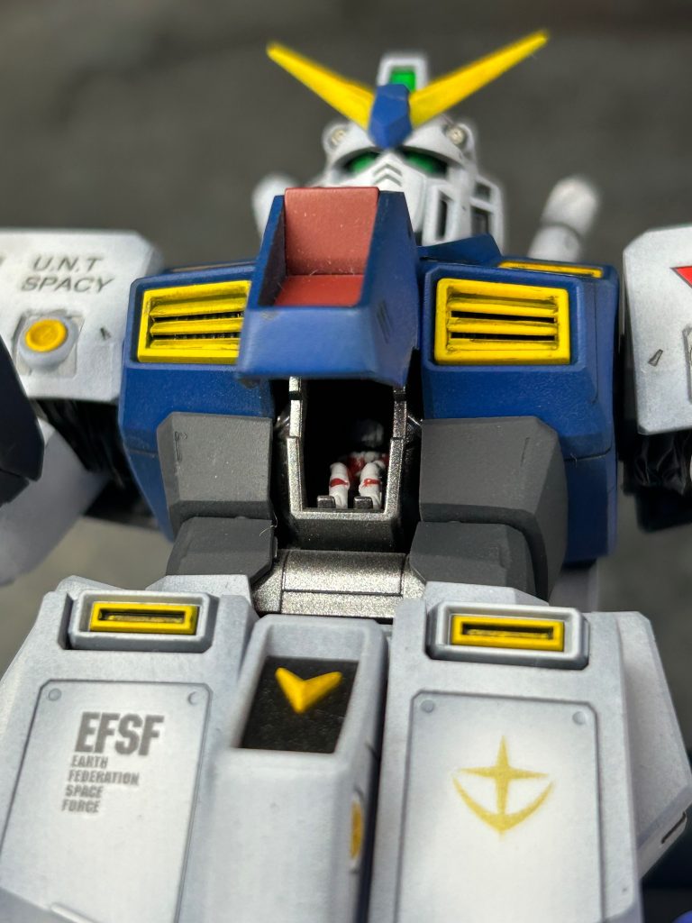 MG 1/100 ガンダムNT-1 Ver.2.0–4枚目/制作者：Bousuiya