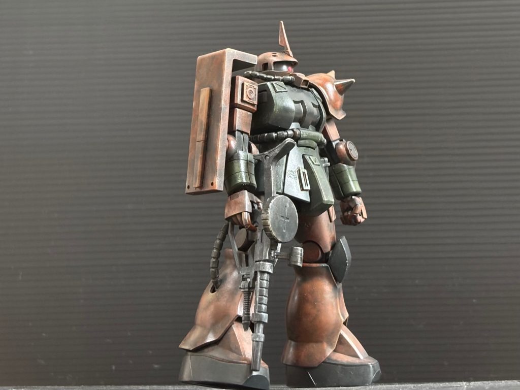 HGUC ザクII (ガルマ専用機)–5枚目/制作者：mal