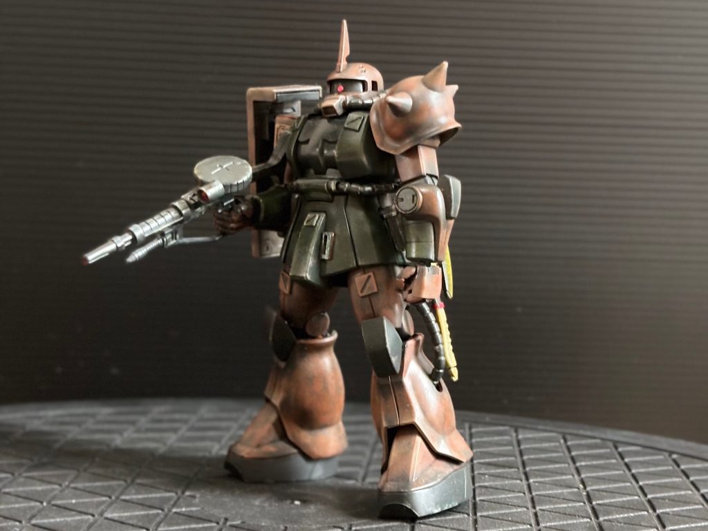 HGUC ザクII (ガルマ専用機)–9枚目/制作者：mal