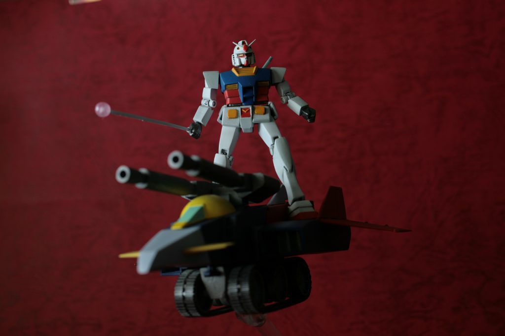 1/250 Gアーマーのガンダムを動かす！