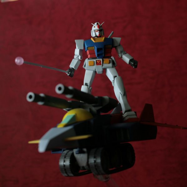 1/250 Gアーマーのガンダムを動かす！