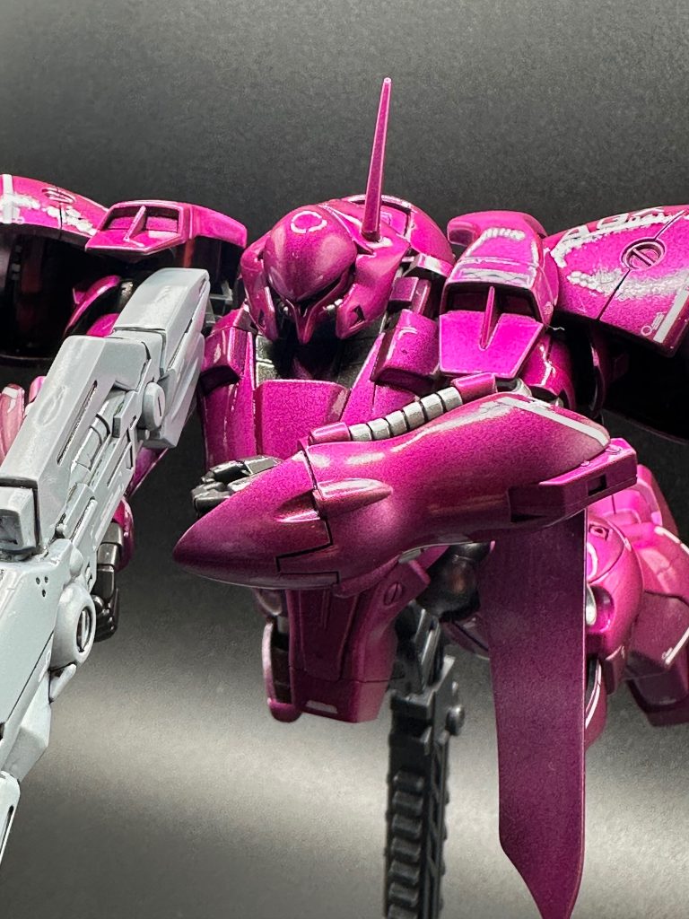 劇中再現パート2。登場シーンがこんなに短かったっけ？と思っちゃいましたが、エフェクトつけたくなる機体ですよね。シーマ様万歳！w