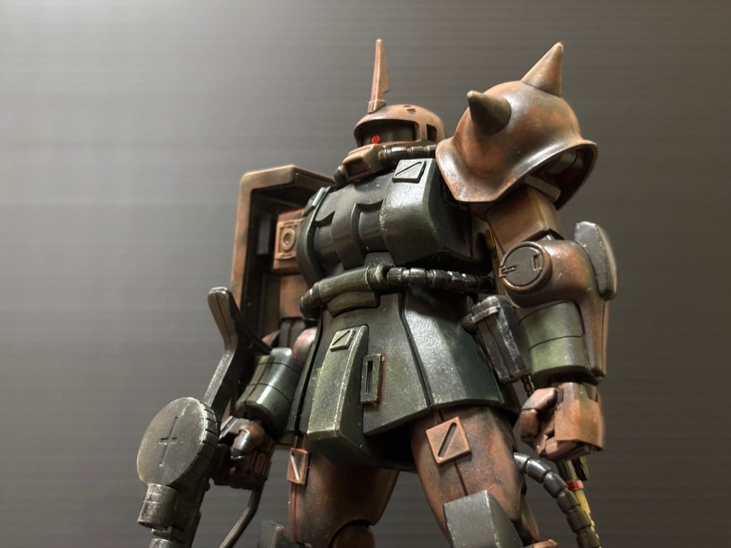 HGUC ザクII (ガルマ専用機)–2枚目/制作者：mal