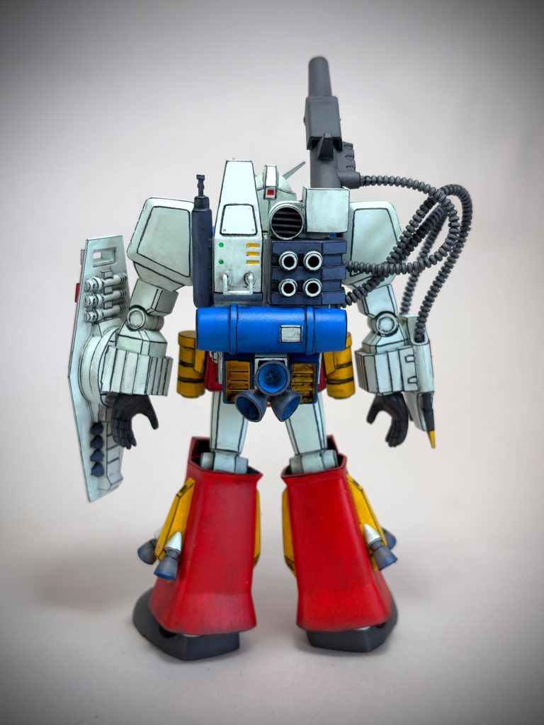 でもまあ、このカラーリングとアレンジ、登場時プラモデルのカスタムに驚いたものです。