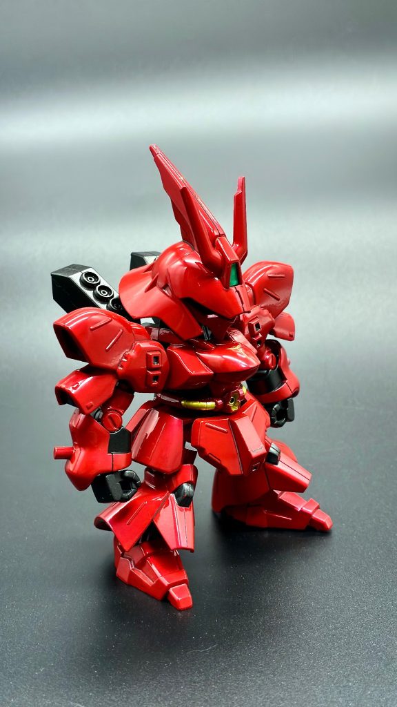 なんか素組じゃ満足できない体になっている気がするw(zaku-kao4)