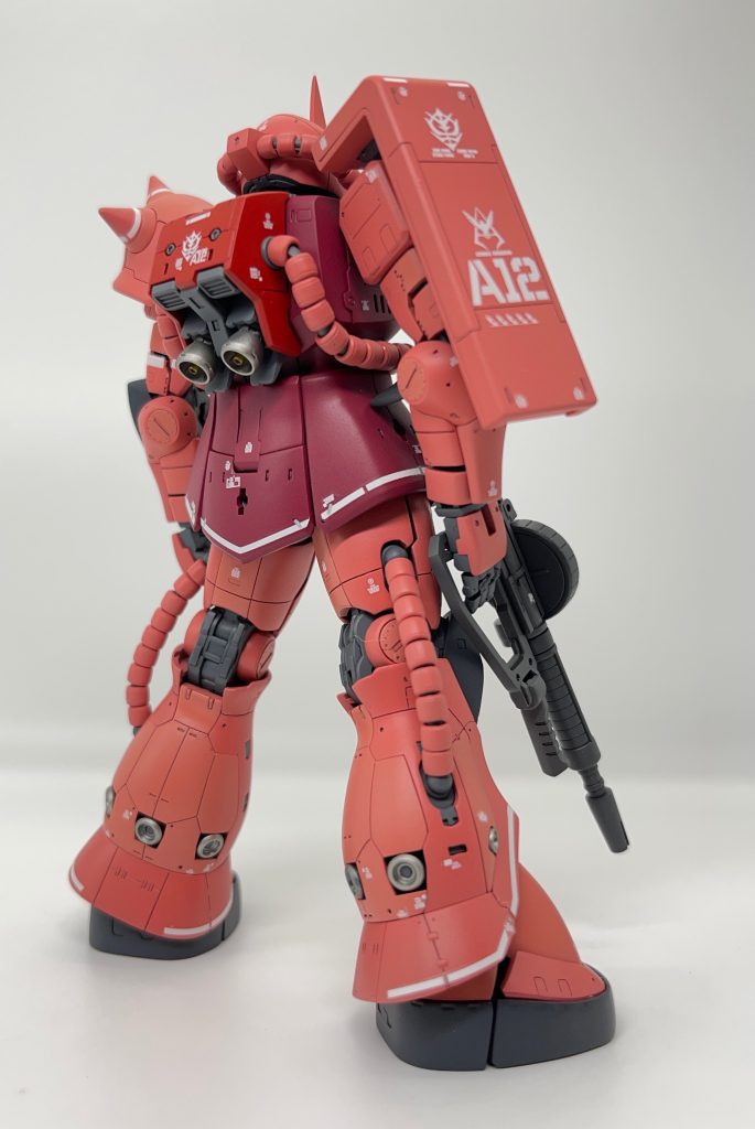 RGシャア専用ザク–3枚目/制作者：ちょい乗り